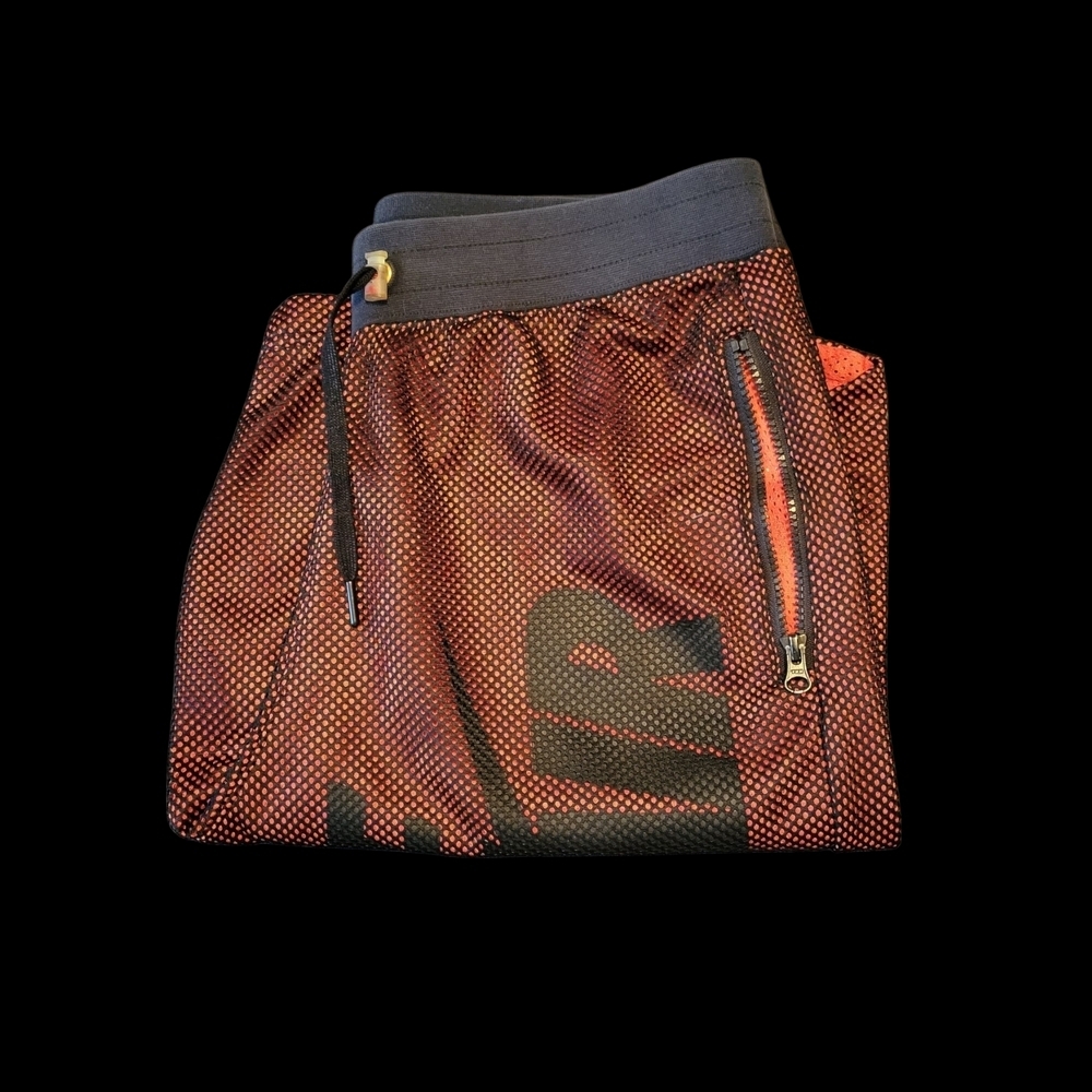 Nike Air Red and Black Mesh Shorts - Picture 3 of 3